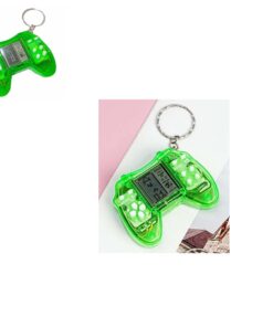 Mini Oyun Konsolu Tetris Anahtarlık Mini Game Boy El Atarisi Anahtarlık (1 ADET) (EBAT: 6,1 cm x 5 cm x 1,3 cm)