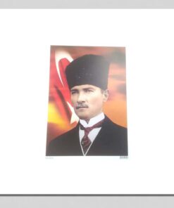 10 Adet Mustafa Kemal Atatürk Poster A4 Poster (EBAT: 29,7 cm x 21 cm)