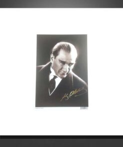 10 Adet Kemal Atatürk Poster A5 Küçük Poster (EBAT: 20,9 cm x 14,8 cm)