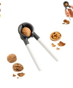 Metal Ceviz Kıracağı Beyaz Saplı Ceviz vb. Kıracak (EBAT: 18,3 cm)